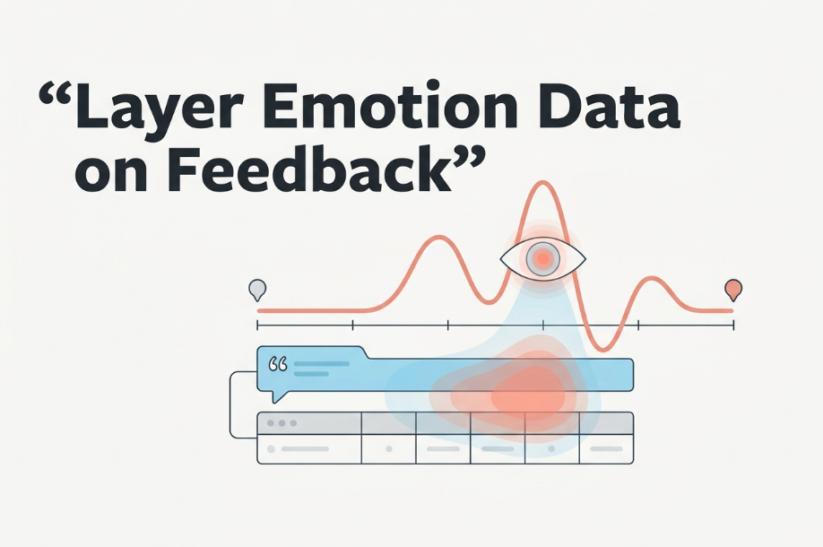 Beyond "What They Said": How to Layer Emotion AI Data onto Self-Reported Feedback